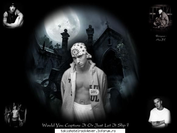 eminem asa...deci mel fifty candy shop belea             cum ador imi