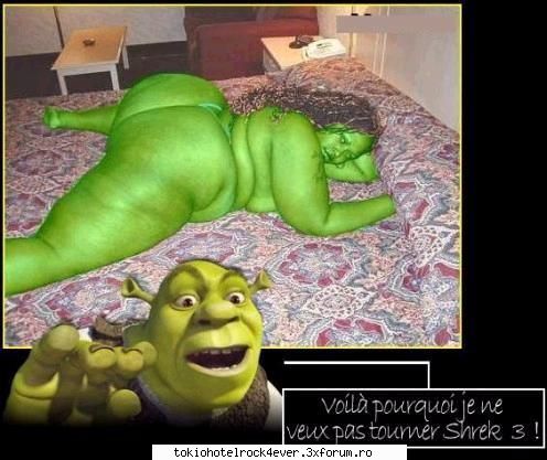 haioase::. stati mai rascolit prin klc mai gasit una...cu shrek!!! chiar penala!!!! this lady