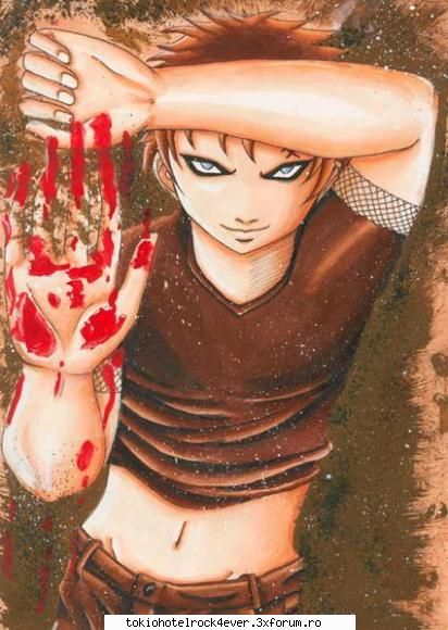 anime kiku   dar uite poza gaara  