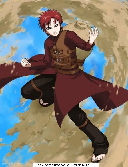 naruto gaara numit şi este mezinul celui de-al patrulea kazekage. acesta fost nchis shukaku,