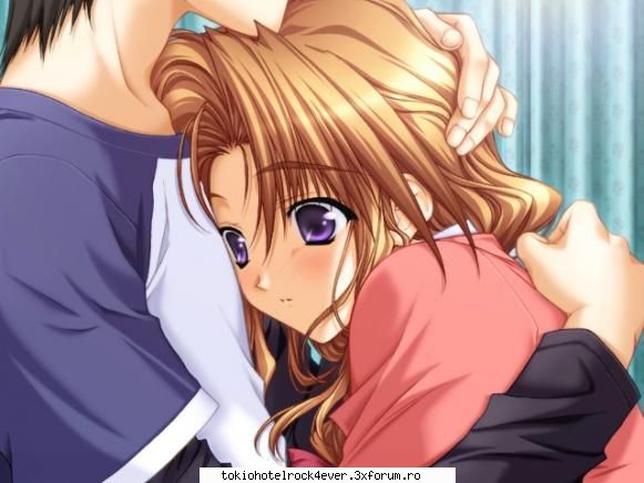 anime pictures hug    