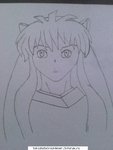 numesc desene:)) aici incerkt desenez inuyasha dar iesit