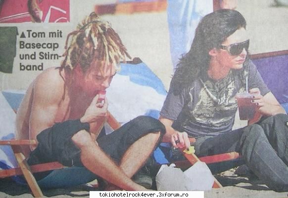 bill&tom plaja l.a dublu poza!!!