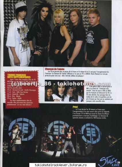 poze din reviste tokio hotel