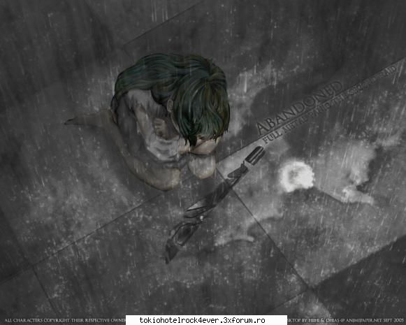 Anime - left in rain and darkness....:( sadness - *..::Archive::..*