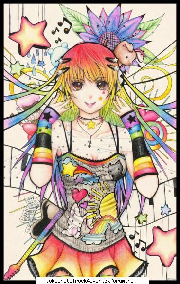 Anime PICTURES - asta e colorata...imi place:) - *..::Anime::..*
