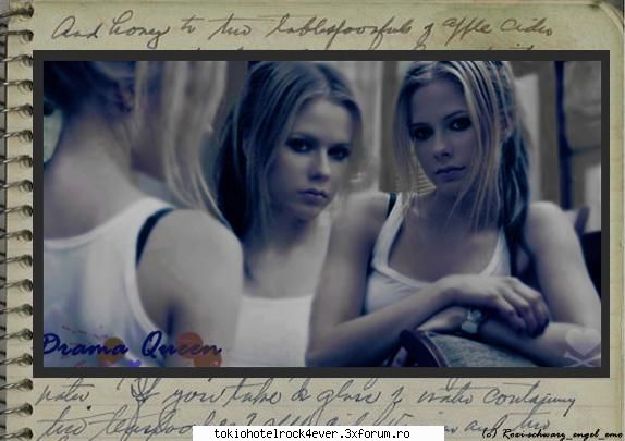 Avril Lavigne - eu am modificat poza aia aqm cateva zile si mia - *..::Other Bands::..*