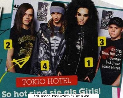 Cum ar arata ei ca fete - "Revista germană Bravo a făcut un - *..::Tokio Hotel::..*