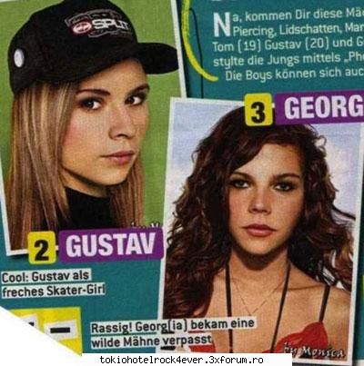 Cum ar arata ei ca fete - Gustav si Georg - *..::Tokio Hotel::..*