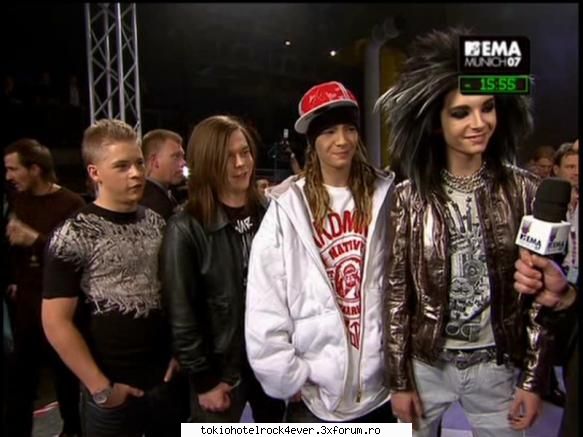 EMA - European Music Awards - acu` sa va pun poze d la EMA! incep cu interviul! - *..::Tokio Hotel::..*
