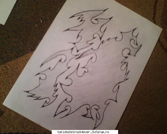 Irra's Pics - un tribal pe care il faceam in sala de - *..::Drawing Art::..*
