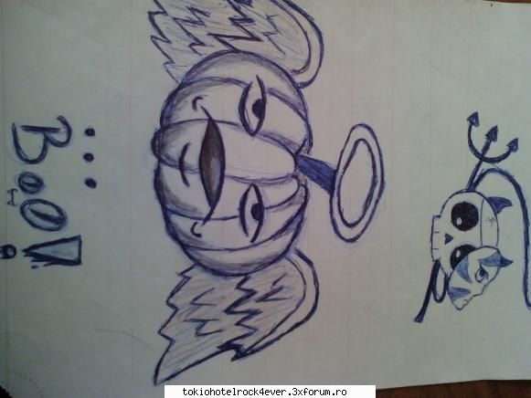 Mazgaleli - pe asta cred ca l-a facut de halloween - *..::Drawing Art::..*