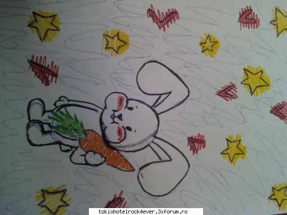 Mazgaleli - desenul asta e foarte dragut iepurasul e adorabil - *..::Drawing Art::..*