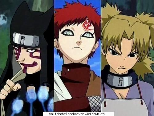 NARUTO - el si echipa lui(temari si kankuro)..mai..totzi - *..::Anime::..*