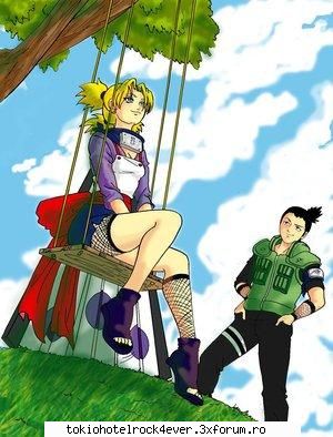 NARUTO - sa pun ceva poze cu shikamaru si temari! - *..::Anime::..*