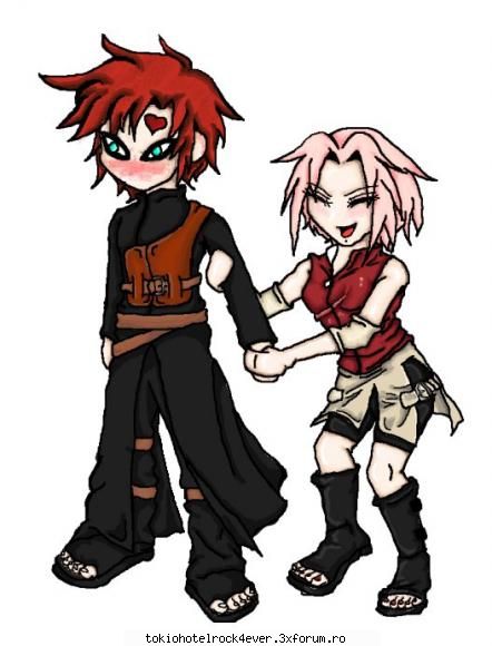NARUTO - sakura si gaara - *..::Anime::..*