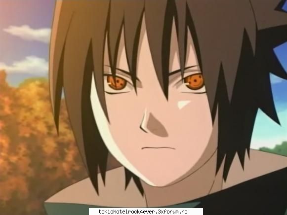 NARUTO - sasuke + sharinganul - *..::Anime::..*