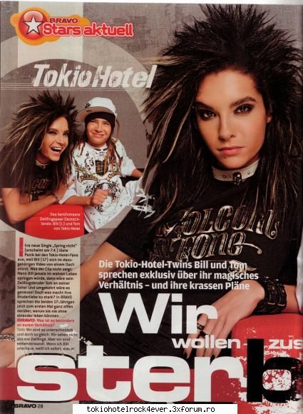 Poze cu ei din reviste - super doar e tokio hotel - *..::Gallery::..*
