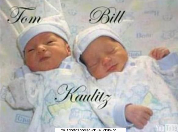 Poze cu tommy & billy... - am o poza cu ei bebe!!! erau asa scumpici cand - *..::Bill & Tom Kaulitz::..*