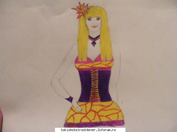Tatyana !!! - Deci Botinele si CoRSETUL sunt MOV toata ziua si - *..::Drawing Art::..*