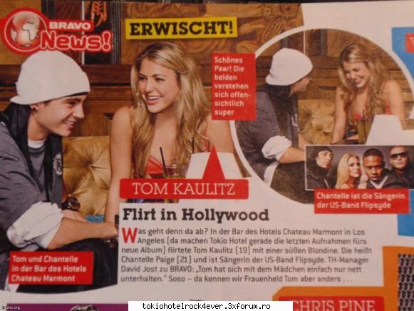 Tom & Chantelle - Rog fanele obsedate [ daca sunt] sa se abtina de - *..::Tom Kaulitz::..*
