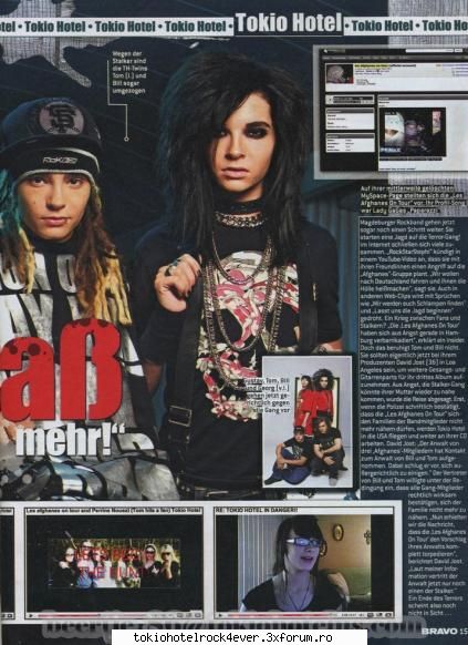 Tom la limita rabdarii X( - Primul itnerviu dupa incident in BRAVO - *..::Tom Kaulitz::..*