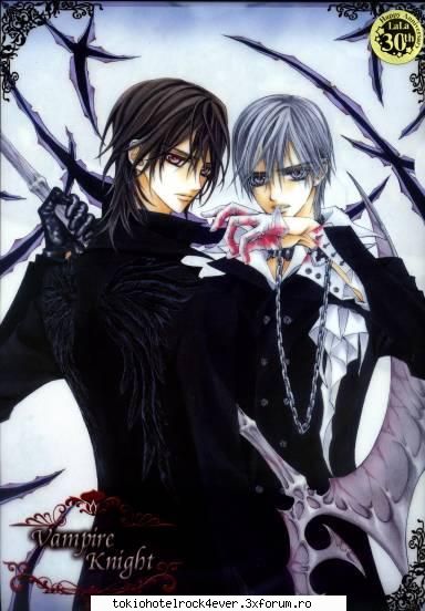 Vampire Knight - iar aici sunt cei 2 frumosi: Zero si Kaname - *..::Anime::..*