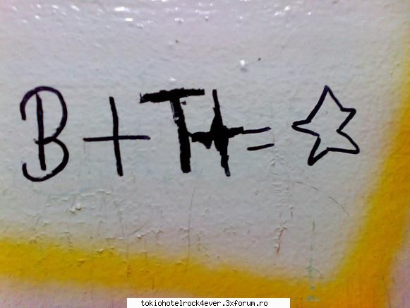 bebitza love tom - tatyan am schimbat ce scria pe perete si i-am - *..::Me, myself & I::..*