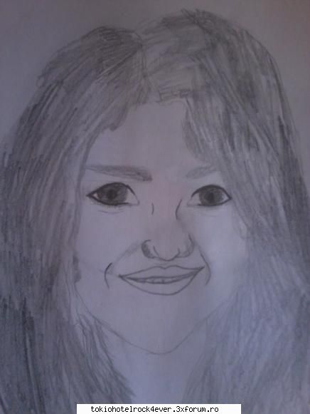 desenele lu` Pixi :]] - asta se vrea Selena Gomez mi`a iesit groaznic - *..::Drawing Art::..*