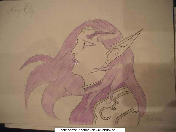 desenele meeeleee!!!! >:) - yehee night elf - *..::Drawing Art::..*