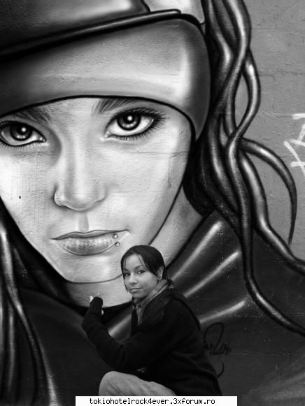 graffiti tom kaulitz - am gasit mei pozele - *..::Archive::..*