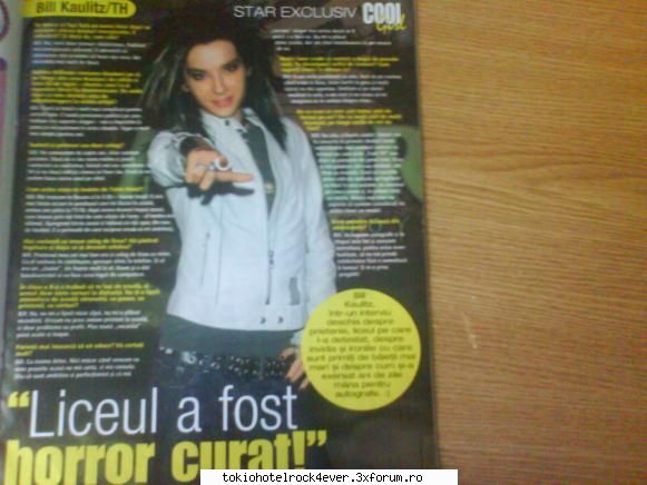 reviste - Am un interviu ku Bill'utz dintr-o revista COOL - *..::Cafenea::..*